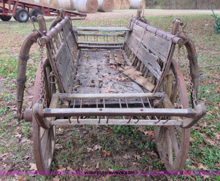 image for item BB9097 Circa 1850 german cabbage wagon