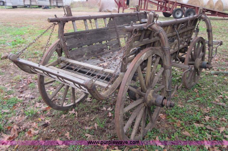 image for item BB9097 Circa 1850 german cabbage wagon