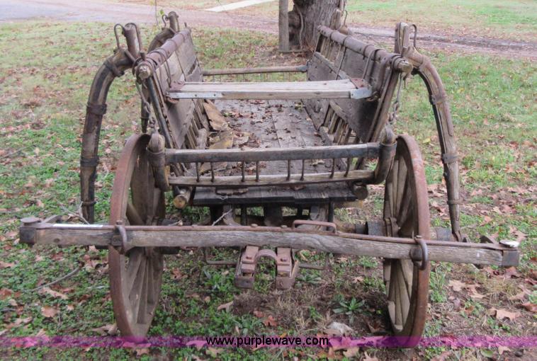 image for item BB9097 Circa 1850 german cabbage wagon