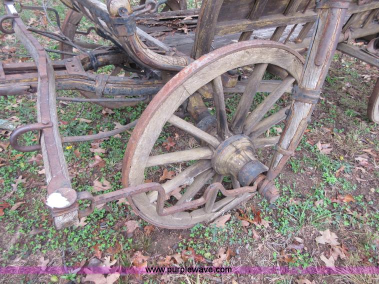 image for item BB9097 Circa 1850 german cabbage wagon