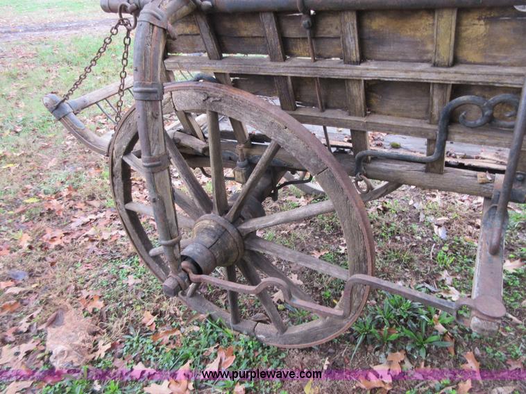 image for item BB9097 Circa 1850 german cabbage wagon