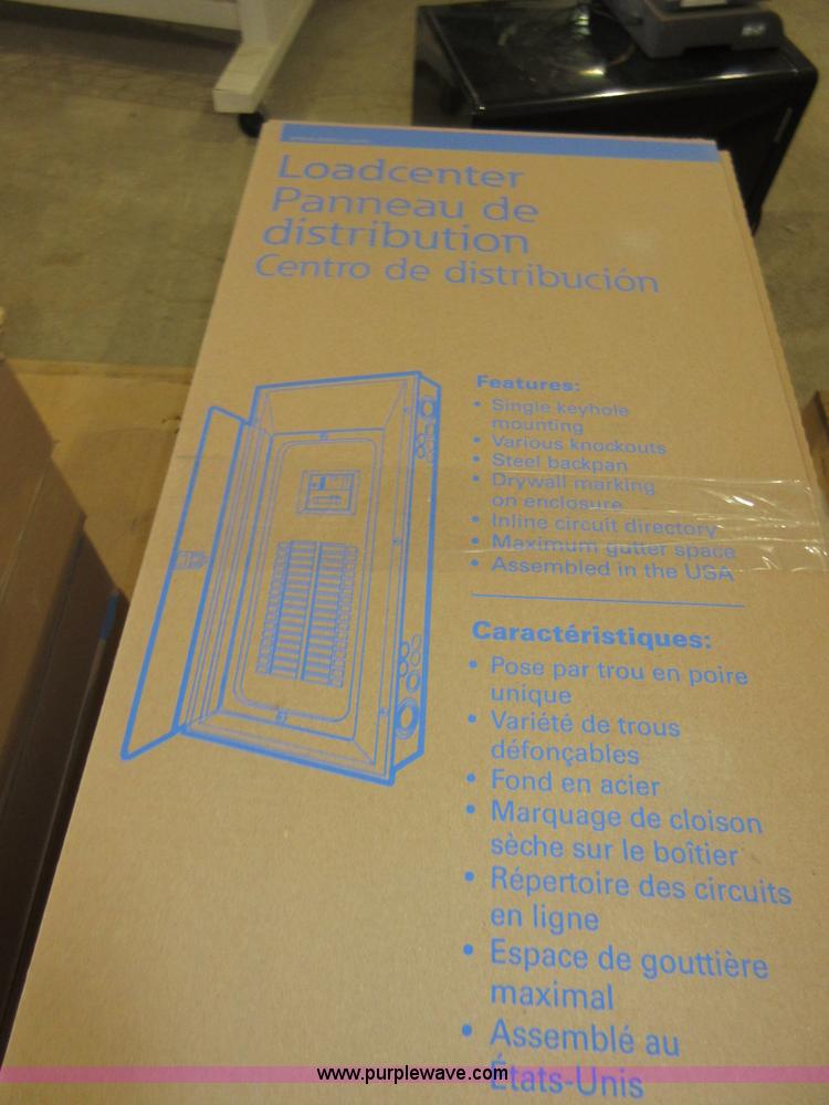 image for item BB9101 (4) Eaton main breaker load center