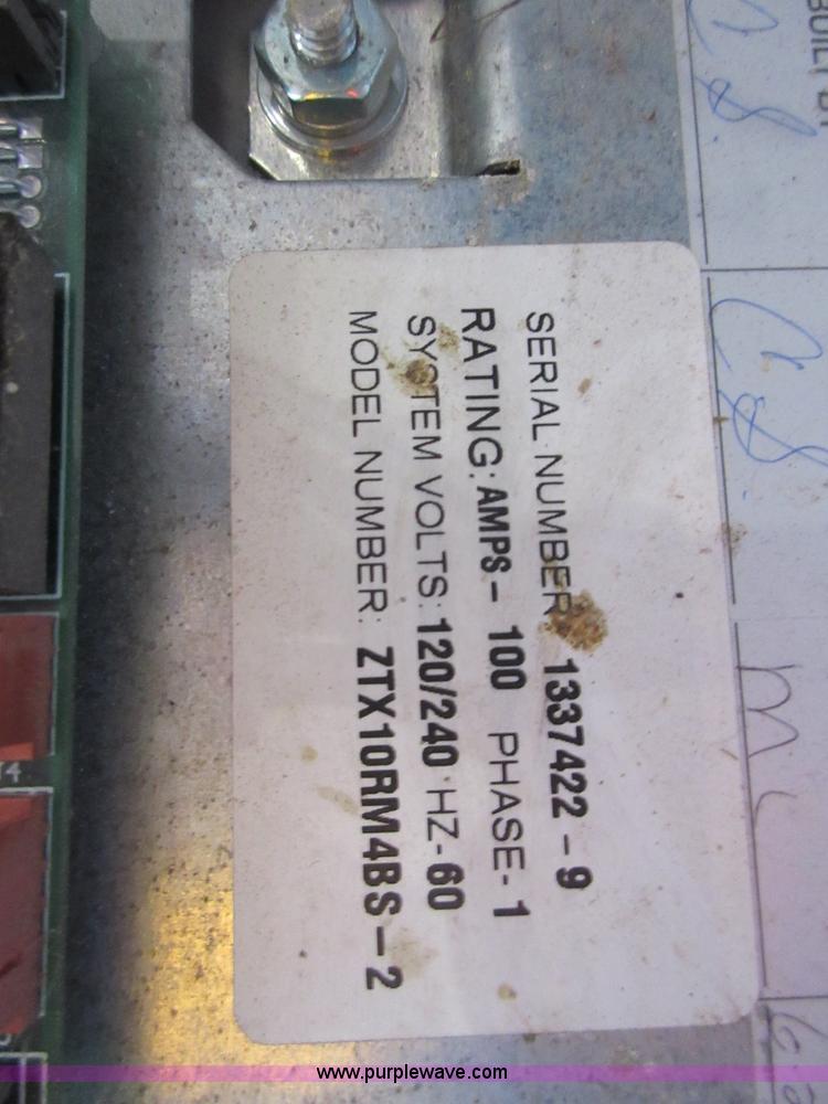 image for item BB9105 Onan automatic generator transfer switch