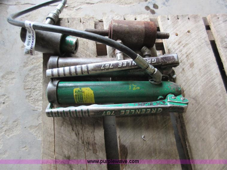 image for item BB9108 Greenlee 767 hydraulic pumps
