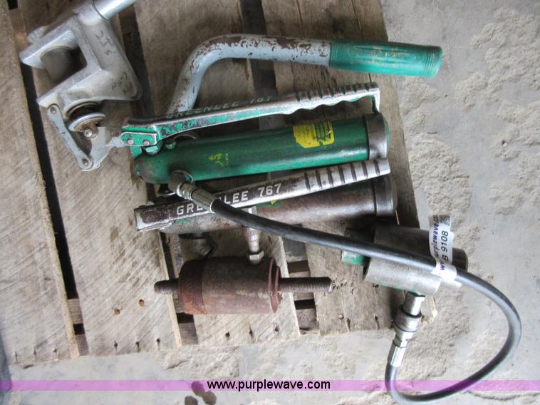 image for item BB9108 Greenlee 767 hydraulic pumps