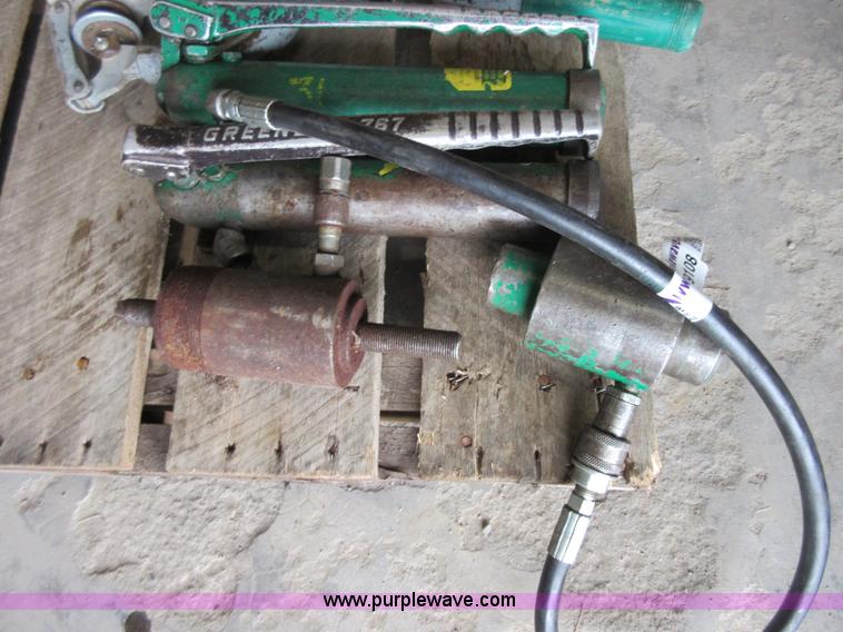 image for item BB9108 Greenlee 767 hydraulic pumps