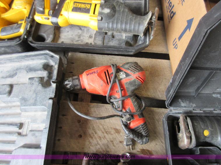 image for item BB9109 Assorted DeWalt tools