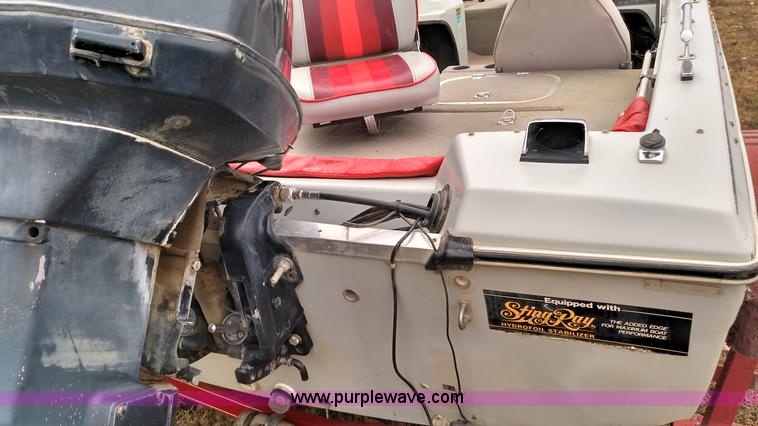 image for item BC9156 1986 Ozark boat