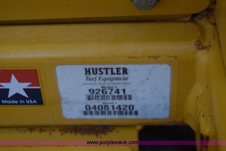 image for item BL9801 2004 Hustler Super Z ZTR lawn mower