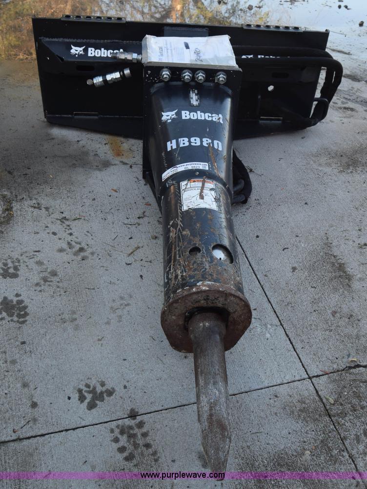 image for item BL9823 Bobcat HB980 hydraulic skid steer concrete breaker