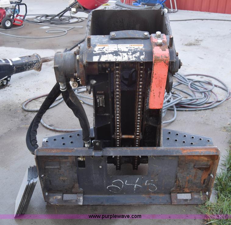 Bobcat skid steer drop hammer in Hesston, KS Item BL9824 sold