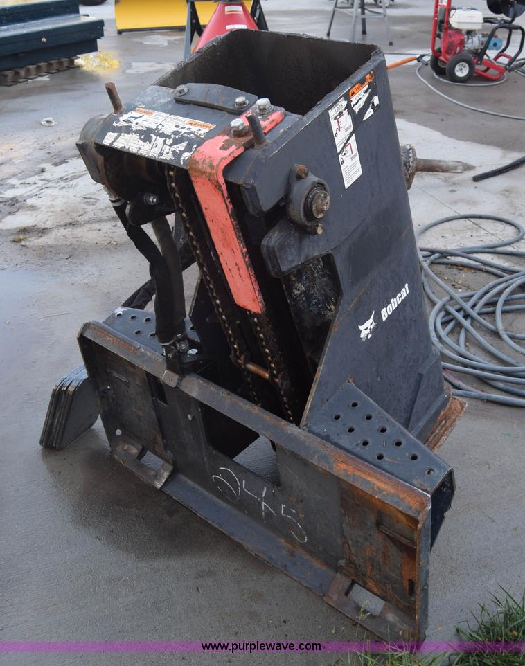 Bobcat skid steer drop hammer in Hesston, KS Item BL9824 sold
