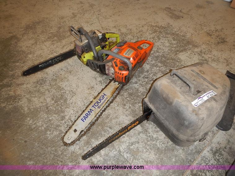 image for item BT9528 (3) assorted chain saws