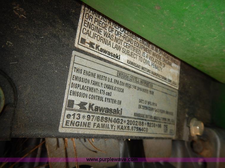 image for item BT9537 John Deere 737 lawn mower