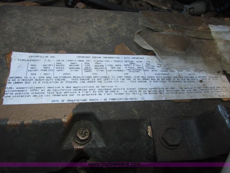 image for item H1119 1998 Ford L8513 Louisville 113 propane delivery truck