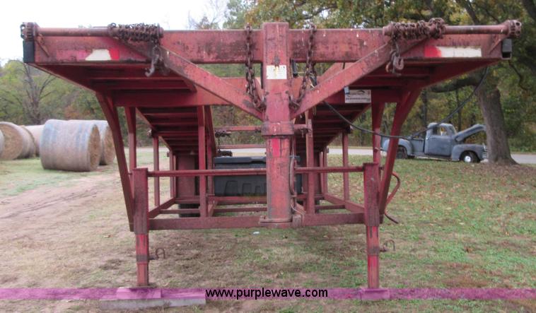 image for item I1884 1995 shop built car carrier trailer