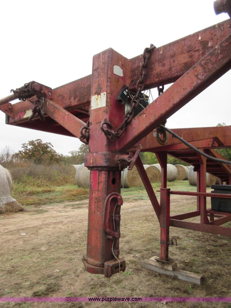 image for item I1884 1995 shop built car carrier trailer