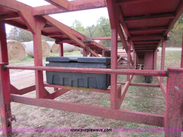 image for item I1884 1995 shop built car carrier trailer