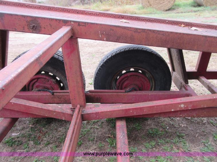 image for item I1884 1995 shop built car carrier trailer