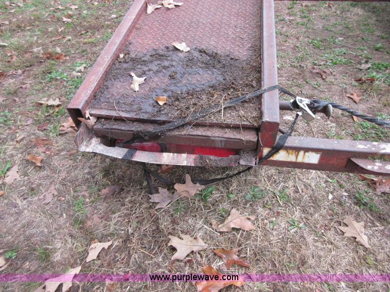 image for item I1884 1995 shop built car carrier trailer