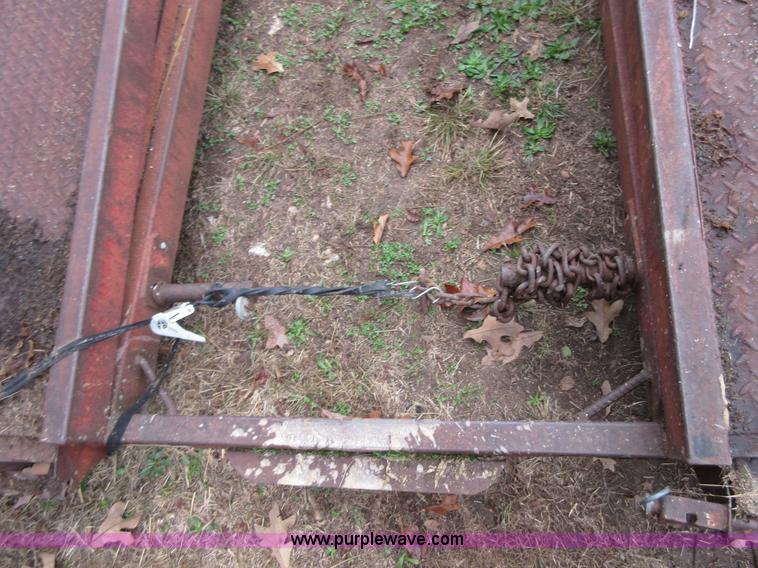 image for item I1884 1995 shop built car carrier trailer