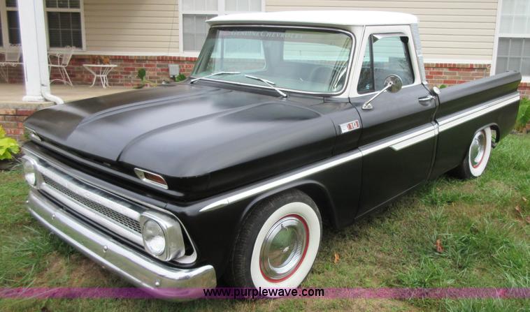 image for item I1887 1965 Chevrolet 10 pickup truck