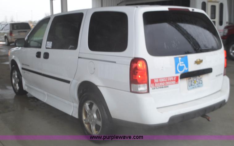 image for item I6274 2007 Chevrolet Uplander Cargo van