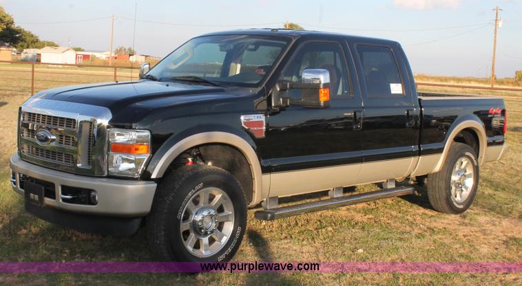 image for item J1400 2009 Ford F250 King Ranch Crew Cab pickup truck