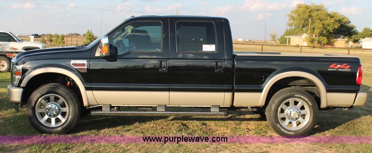 image for item J1400 2009 Ford F250 King Ranch Crew Cab pickup truck