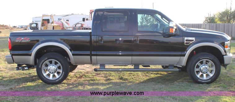 image for item J1400 2009 Ford F250 King Ranch Crew Cab pickup truck