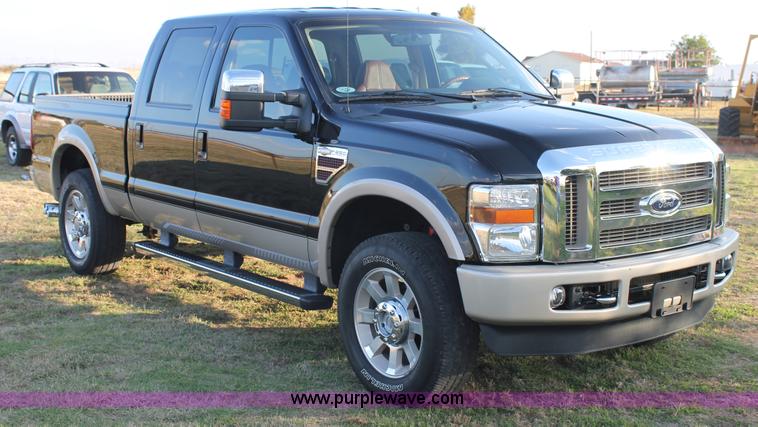 image for item J1400 2009 Ford F250 King Ranch Crew Cab pickup truck