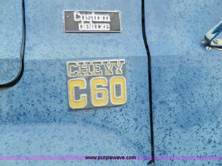 image for item J5169 1979 Chevrolet C60 box truck