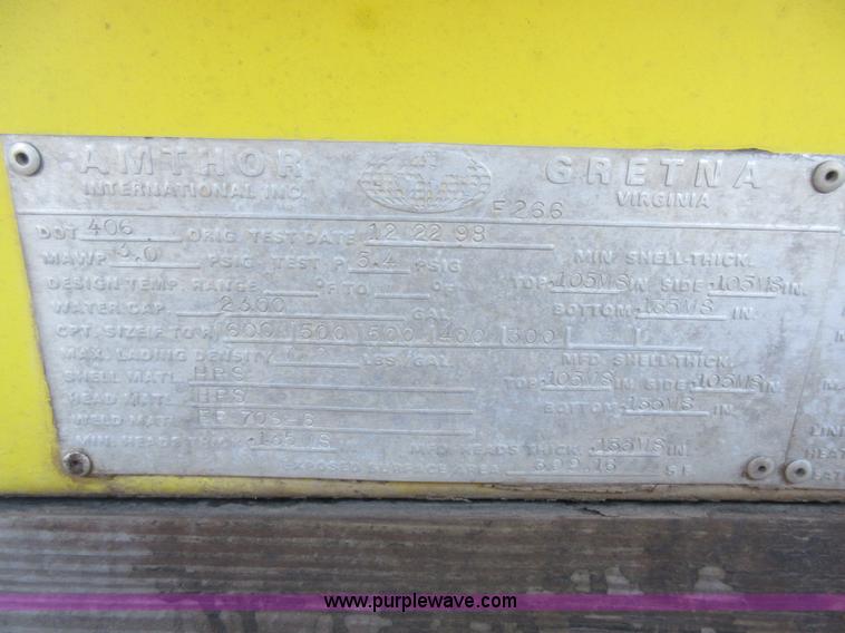 image for item K7541 1999 Freightliner FL70 fuel truck