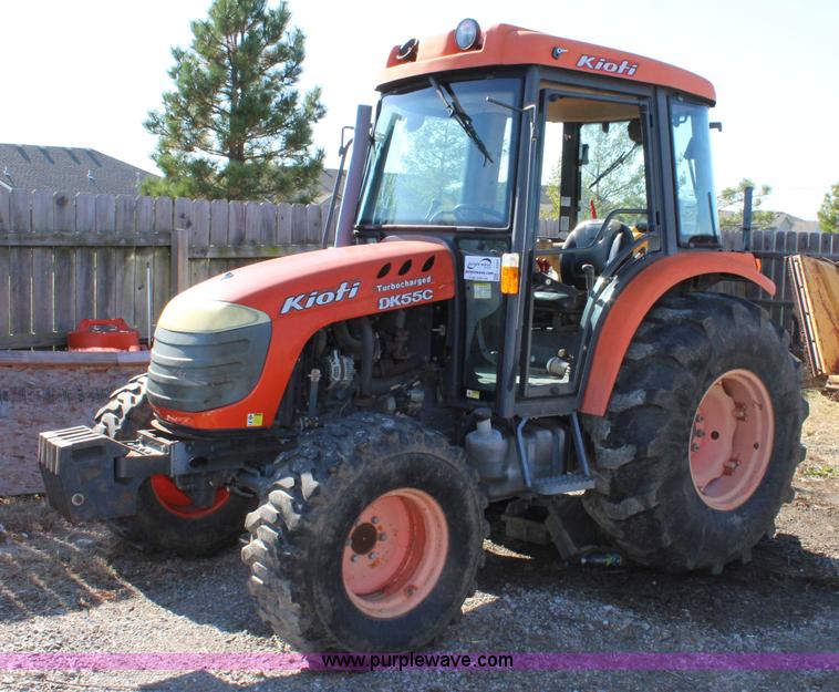 image for item L2405 Kioti DK55C MFWD tractor