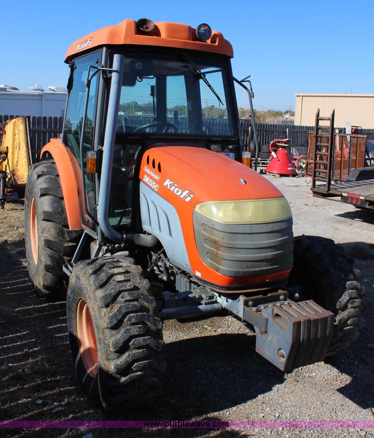 image for item L2405 Kioti DK55C MFWD tractor