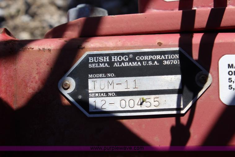 image for item L2406 Bush Hog TDM-11 turf mower