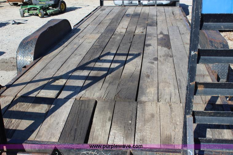 image for item L2410 2000 Trailerman utility trailer