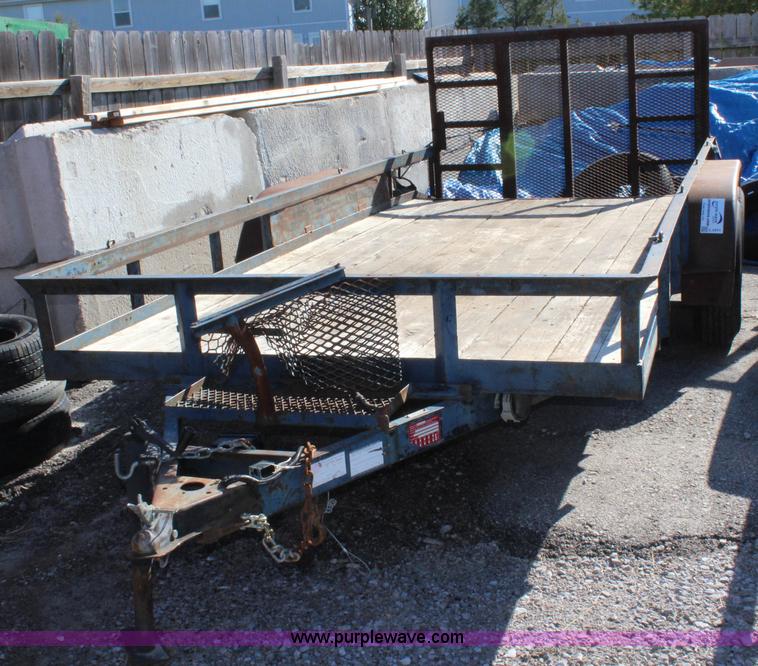 image for item L2411 2008 Star utility trailer