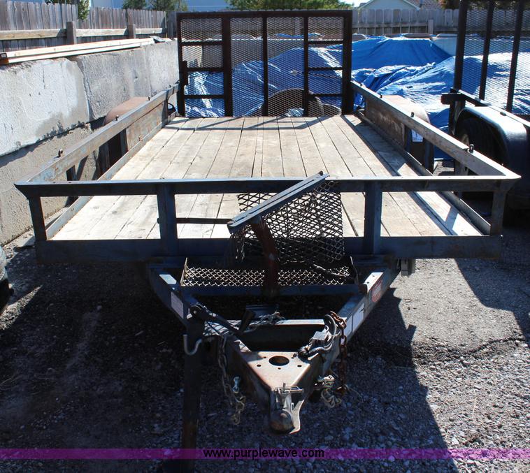 image for item L2411 2008 Star utility trailer