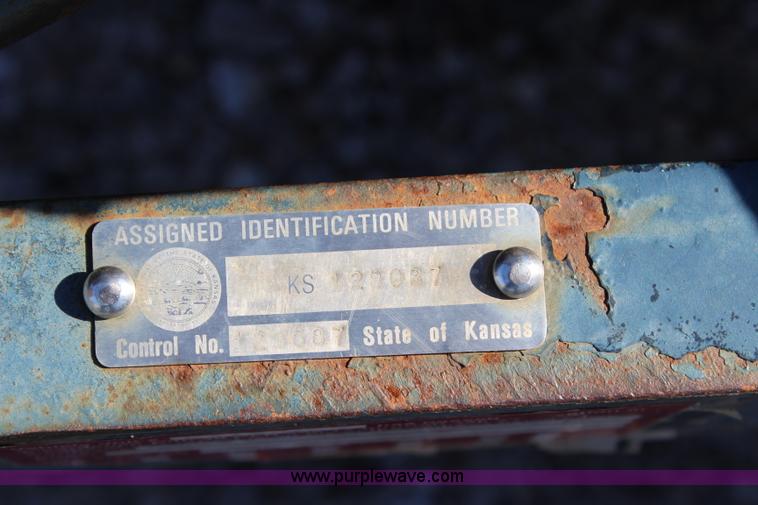 image for item L2411 2008 Star utility trailer