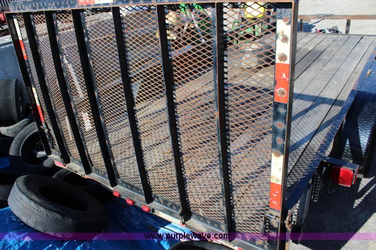 image for item L2412 2006 Maxey utility trailer