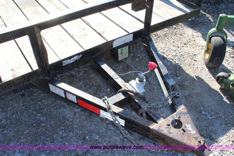 image for item L2412 2006 Maxey utility trailer