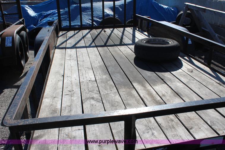 image for item L2412 2006 Maxey utility trailer