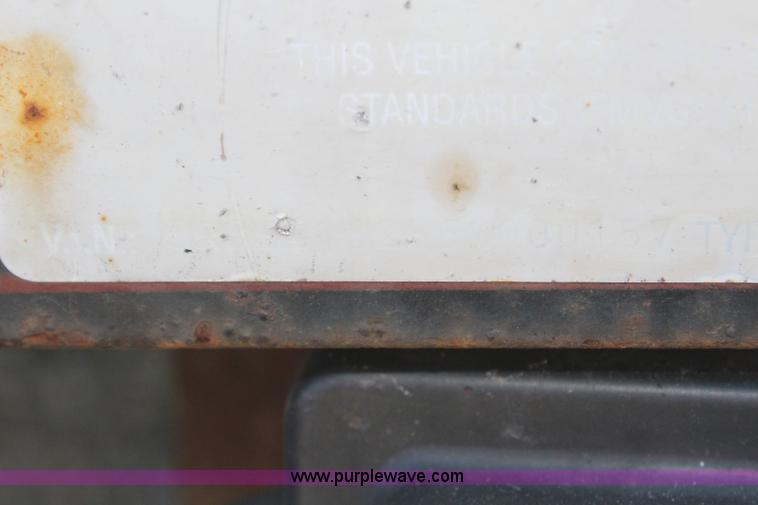 image for item L2412 2006 Maxey utility trailer