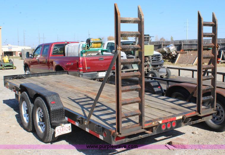 image for item L2414 2002 Diamond Charger utility trailer