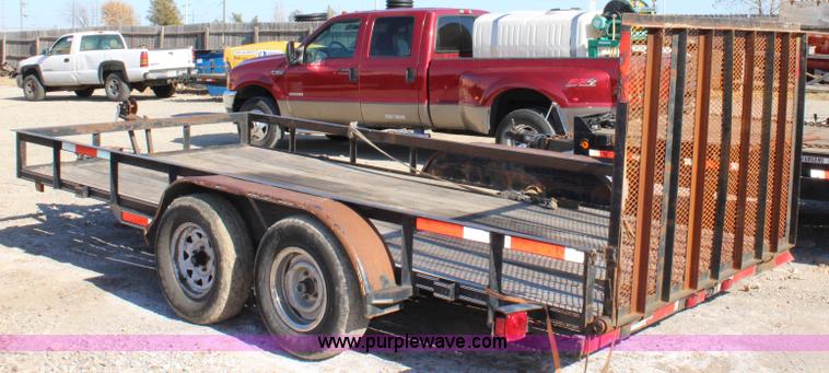 image for item L2415 2005 Buck Dandy utility trailer