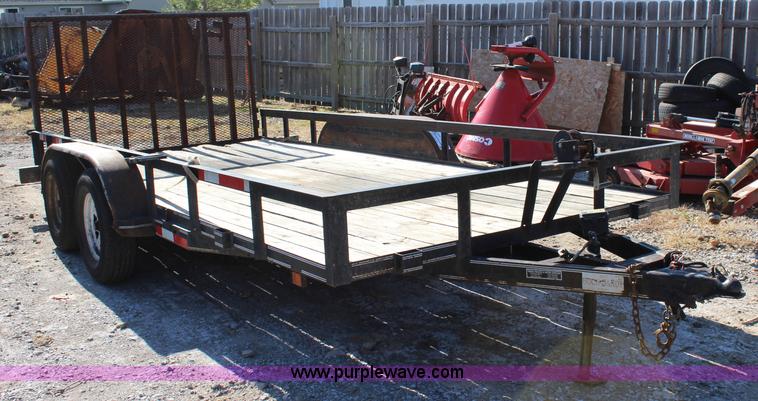 image for item L2415 2005 Buck Dandy utility trailer