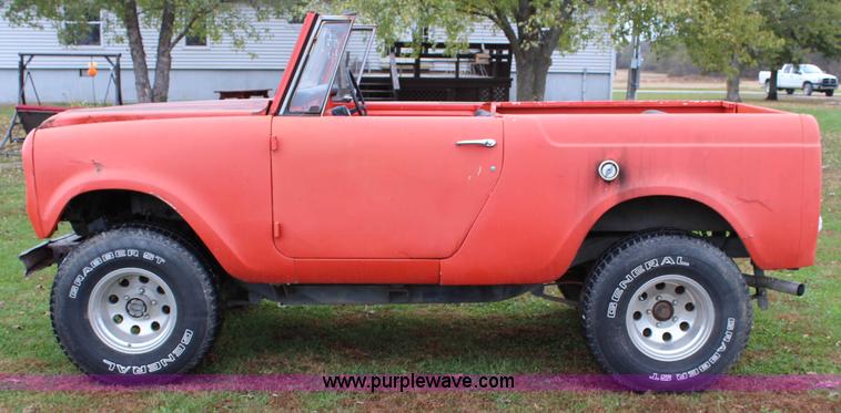 image for item L2428 1968 International Scout 800 SUV
