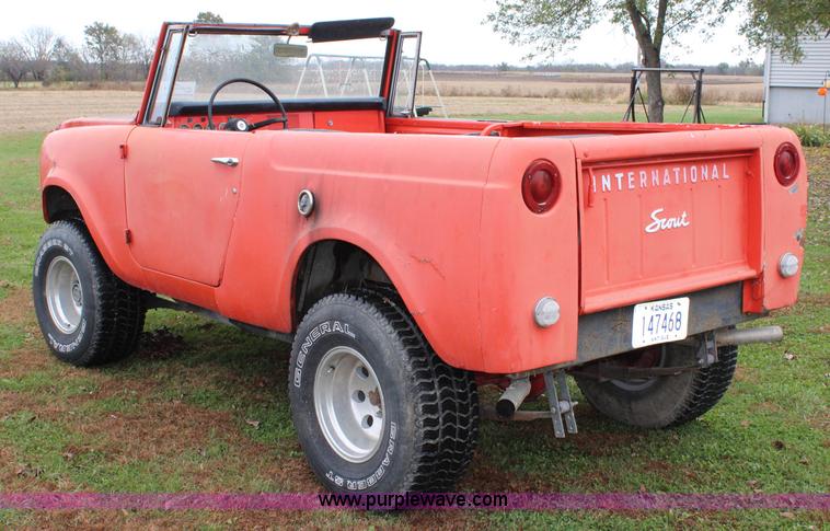 image for item L2428 1968 International Scout 800 SUV