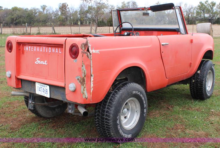image for item L2428 1968 International Scout 800 SUV